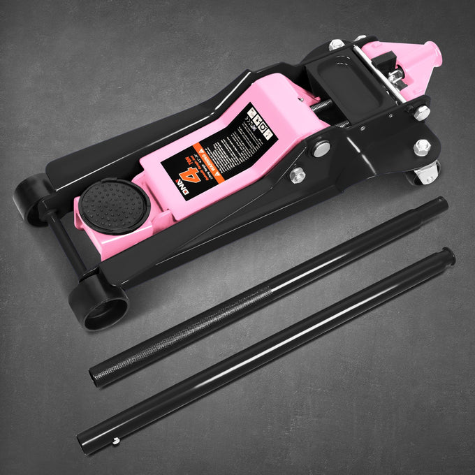 4 Ton Hydraulic Floor Jack <br> 4.5 In. Min. to 20 In. Max. Height