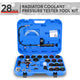 28pcs Radiator Coolant Pressure Tester Vacuum Refill Tool Kit