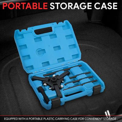 Universal Harmonic Damper Pulley Puller Kit <br>Durable & Rugged Rod