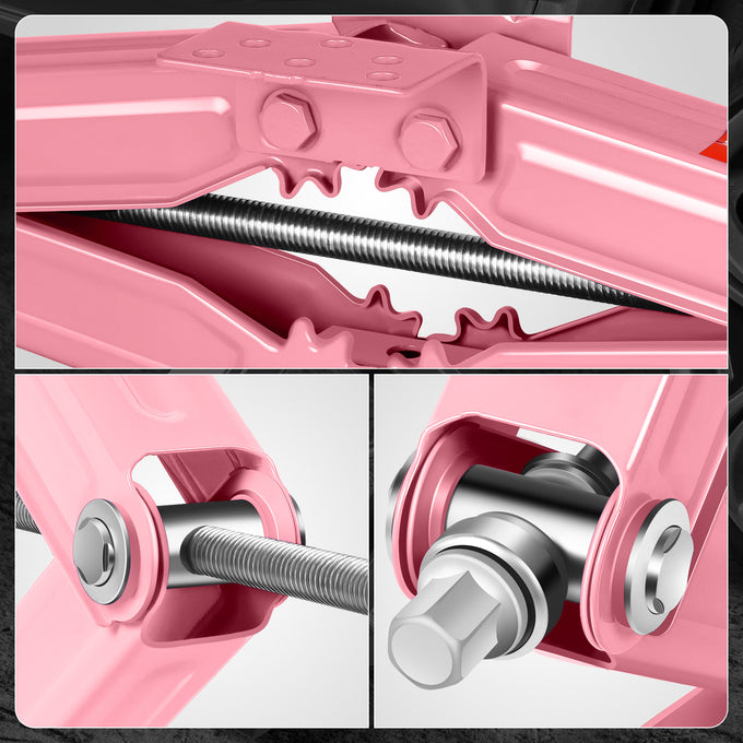 4Pcs 2.5 Ton Scissor Jack Kit <br>24 In. 5000LBS