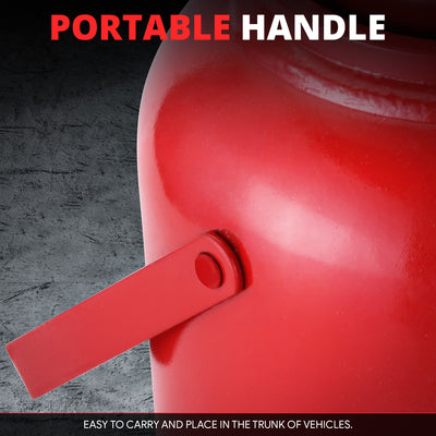 50 tons Lifting Welded Bottle Jack w/ Manual handle