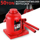 50 tons Lifting Welded Bottle Jack w/ Manual handle