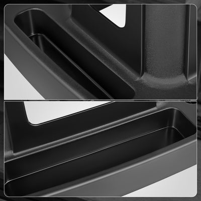 Under-Seat Storage Mobile Plastic Tool Seat <br>Size: 18.7L x 14.1W x 13 in. H