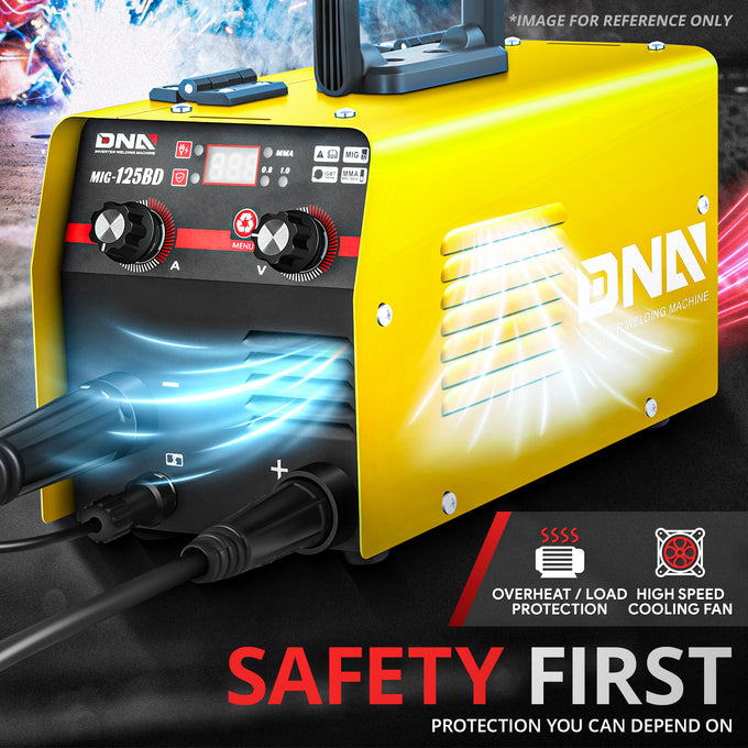 2-IN-1 110V TIG/MMA/MIG Portable Welding Machine <br> 5.6 in. x 13.78 in. x 6.3 in.