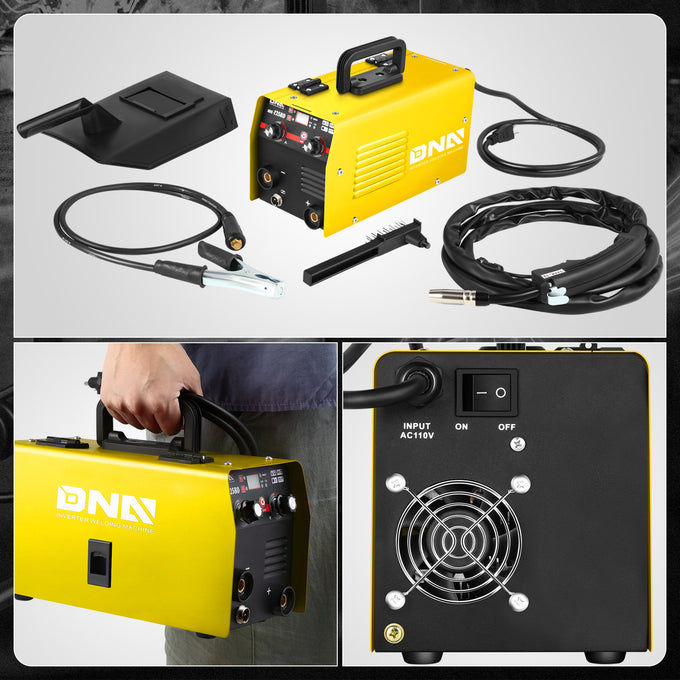 2-IN-1 110V TIG/MMA/MIG Portable Welding Machine <br> 5.6 in. x 13.78 in. x 6.3 in.