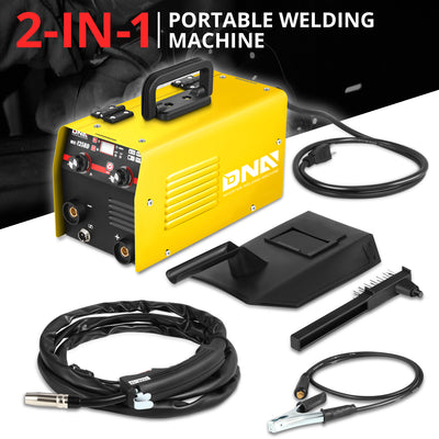 2-IN-1 110V TIG/MMA/MIG Portable Welding Machine <br> 5.6 in. x 13.78 in. x 6.3 in.