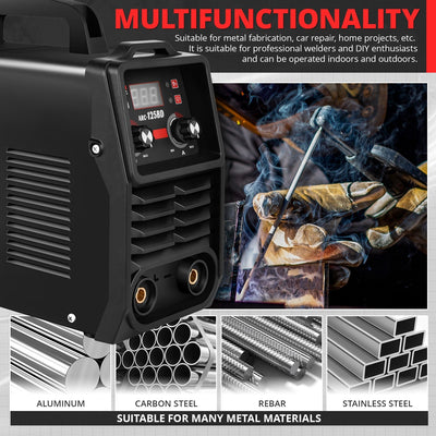 110V Portable Welding Machine <br>12.4 in. x 6.1 in. x 11.8 in.