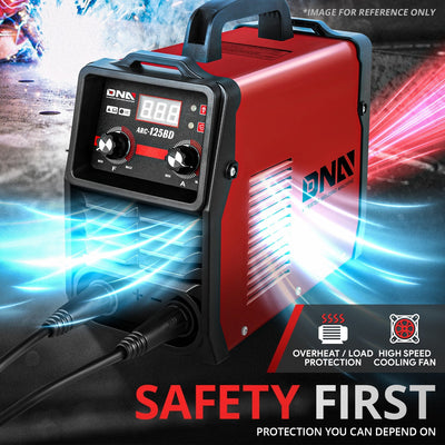 110V Portable Welding Machine <br>12.4 in. x 6.1 in. x 11.8 in.