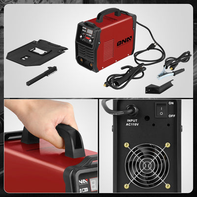 110V Portable Welding Machine <br>12.4 in. x 6.1 in. x 11.8 in.