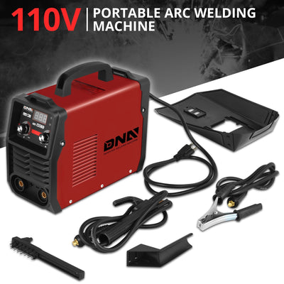 110V Portable Welding Machine <br>12.4 in. x 6.1 in. x 11.8 in.