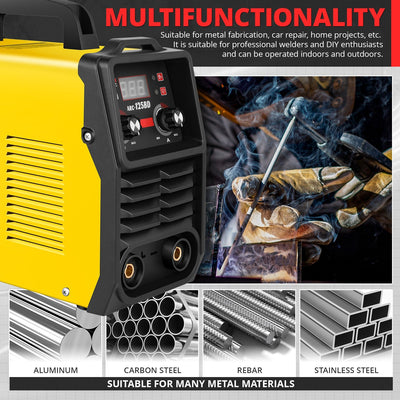 110V Portable Welding Machine <br>12.4 in. x 6.1 in. x 11.8 in.