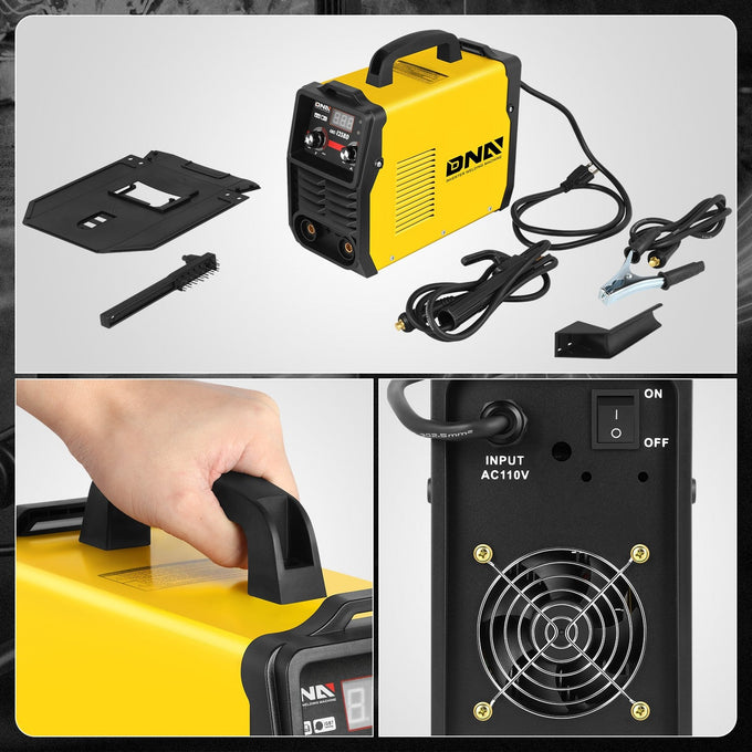 110V Portable Welding Machine <br>12.4 in. x 6.1 in. x 11.8 in.