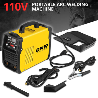 110V Portable Welding Machine <br>12.4 in. x 6.1 in. x 11.8 in.