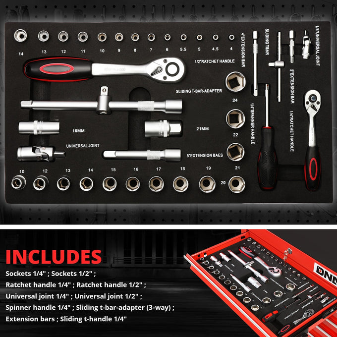 6-Drawers Tool Cabinet <br>30 in. x 24.2 in. x 13 in.