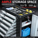 7-Drawer Plastic Top Rolling Tool Trolley Chest Lockable Storage Cabinet