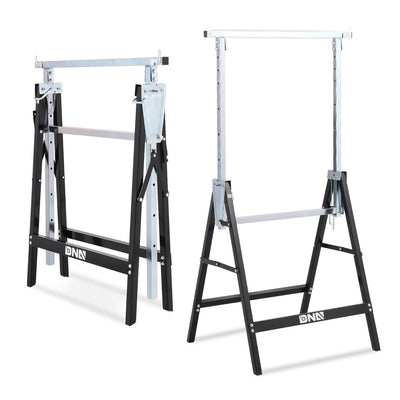 7 Speed Adjustable Height Foldable Saw Horse <br> 440 lbs Max. Load Capacity