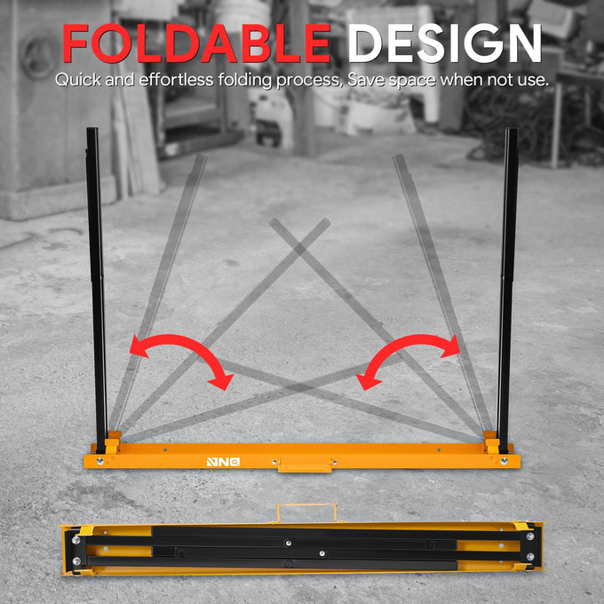 220 lbs. Anti-Slip Work Surface Folding Saw Horse