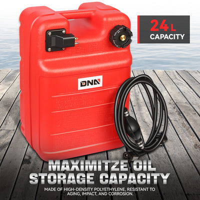 Anti-corrosion Fuel Tank - 6 gal. <br> 11.8 in. L x 10.4 in. W x 17.7 in. H
