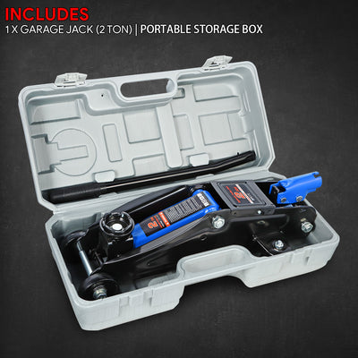 2 Ton Trolley Floor Jack [A Variety Of Color] <br> 16.9in. X 7.4 in. X 16.5 in.