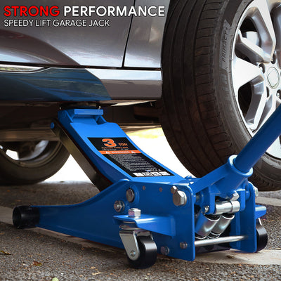 3 Ton Hydraulic Trolley Floor Jack[A Variety of color options] <br>  7.87in. x 16.5 in. x 17.32 in.