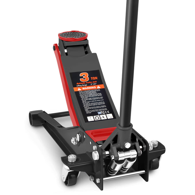 3 Ton Hydraulic Trolley Floor Jack[A Variety of color options] <br>  7.87in. x 16.5 in. x 17.32 in.