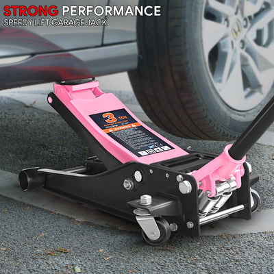 3 Ton Hydraulic Trolley Floor Jack[A Variety of color options] <br>  7.87in. x 16.5 in. x 17.32 in.