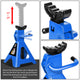 2 Ton Floor Jack & Jack Stands[A Variety Of Color] <br>Max size of 13 in.