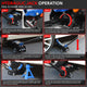 2 Ton Floor Jack & Jack Stands[A Variety Of Color] <br>Max size of 13 in.