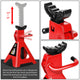 2Ton Hydraulic Trolley Floor Jack <br> Overall Dimensions: 16.9 in. X 7.4 in.