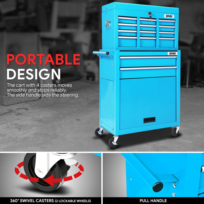 2-in-1 Combination Roller Cabinet <br> w/Top Storage Box