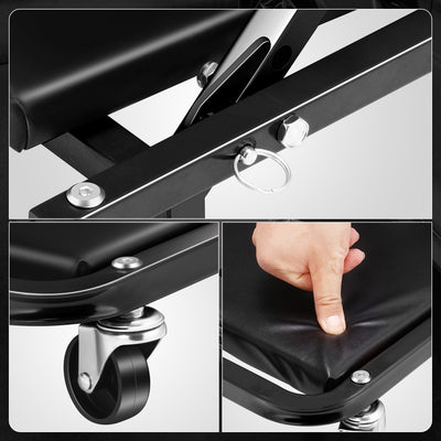 36 in.folding 2-in-1 Car Creeper/Seat <br> 35.2 in. L x 16.33 in. W x 3.54 in. H