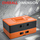 Lockable 2-Layer Tool Box w/Handle <BR>Overall Size: 11.8 x 8.2 x 6.2 in.