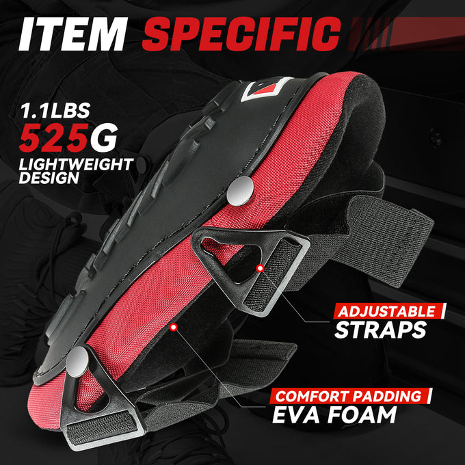 Adjustable High-Density EVA Foam TPR Shell Knee Pads