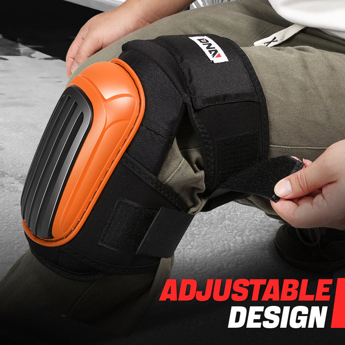 Adjustable High-Density EVA Foam TPR Shell Knee Pads