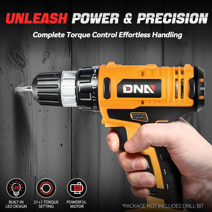 18V 21+1 Torque Settings 3/8 in. Cordless Drill <br> w/ Battery Charger
