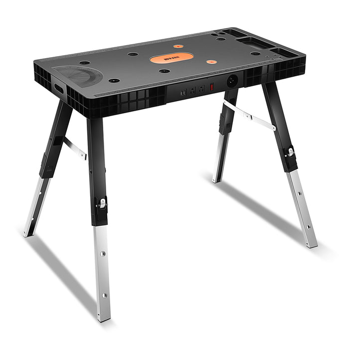 37 L x 18.9 in. W 5-in-1 portable workbench <br> w/4 Casters