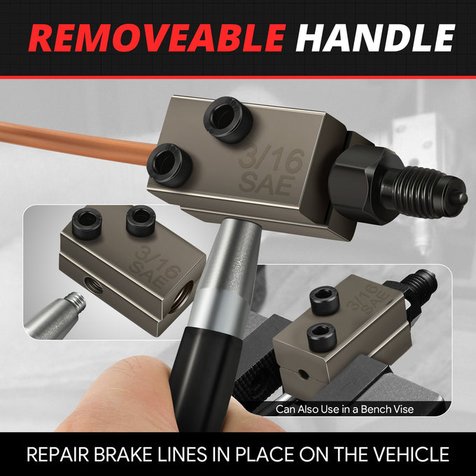 3/16 in Brake Dual Flaring Tool <br> w/ Storage Box