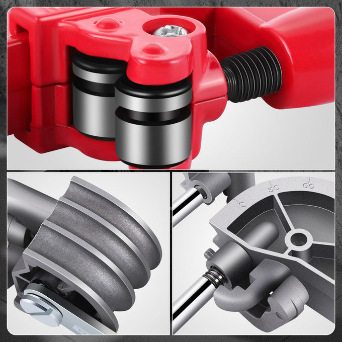 3 in 1 T-Shaped Flaring Tools Kit <br> w/ Two Bendable 180 Degrees Pipe Benders