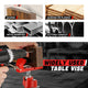 3 in. Jaw Width Vise Table Vice w/ Drill Clamp <br> Maximum Jaw Opening Reached 2 in.