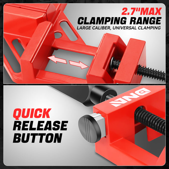 Quick Release Corner Clamp(2.75 in. Max) <br> w/2 Rotating Handle and Movable Jaws