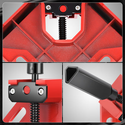 Quick Release Corner Clamp(2.55 in. Max ) <br> w/2 Rotating Handle and Movable Jaws