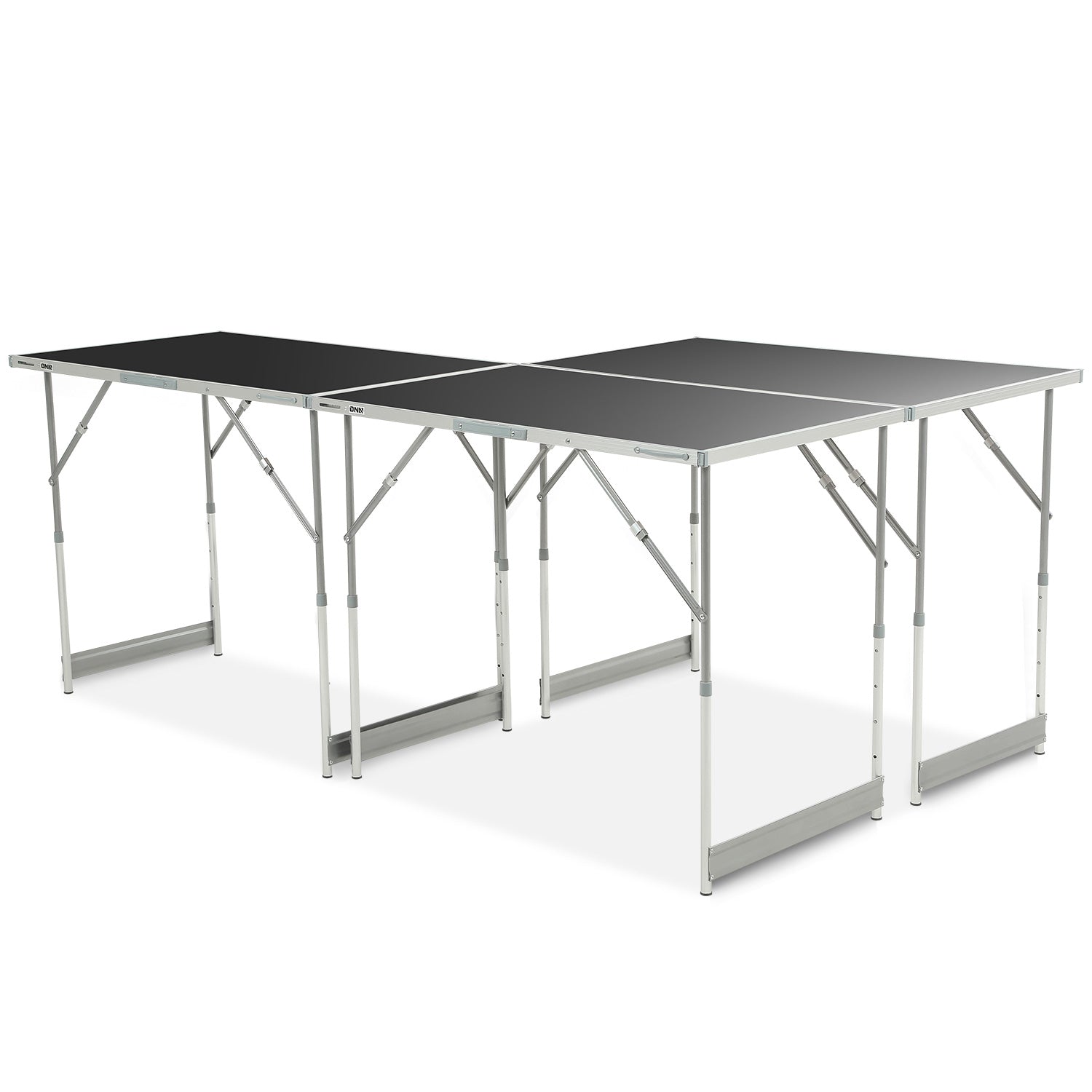3Pcs 4 Levels Height Adjustment Aluminum Work Bench <BR>39.3 in. L x 23.6 in. W
