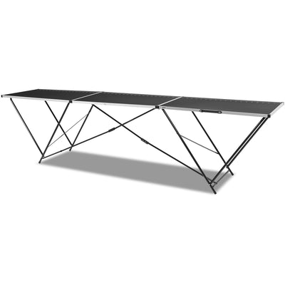 Foldable Design Steel Work Bench <BR>118 in. L x 23.6 in. W x 30.5 in. H