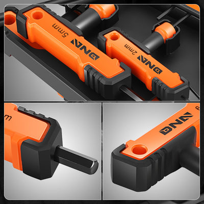 8pc 2-10mm Hex key set[A Variety Of Color Options]<br> w/ Storage Box