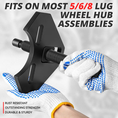 40100 Hub Remover Tool Kits <br> Compatible W/ 5, 6, 8 Hub Assemblies on Most Cars,Trucks