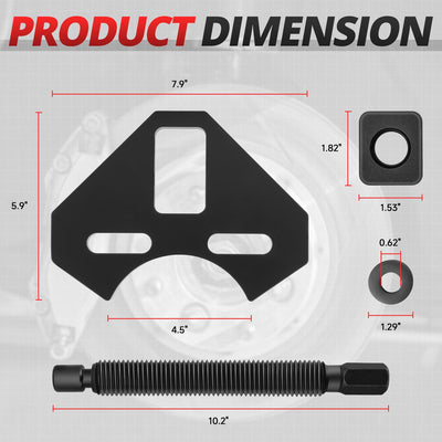 40100 Hub Remover Tool Kits <br> Compatible W/ 5, 6, 8 Hub Assemblies on Most Cars,Trucks
