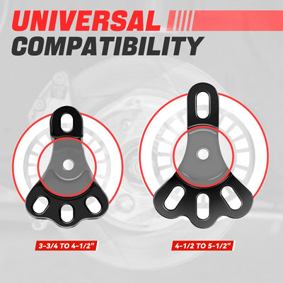 5pc Slide Hammer and Puller Set <br> Fits most w/Independent Front Wheel Suspension