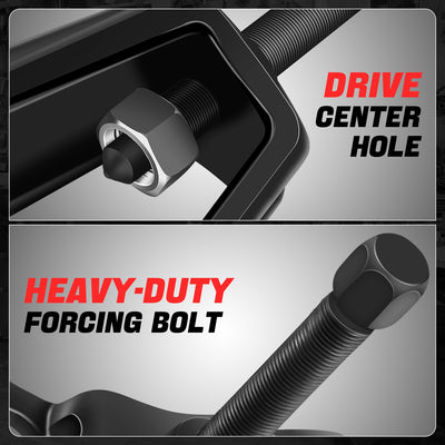 5pc Slide Hammer and Puller Set <br> Fits most w/Independent Front Wheel Suspension