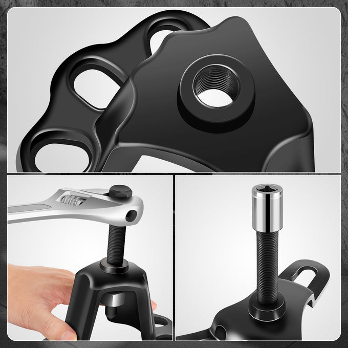 5pc Slide Hammer and Puller Set <br> Fits most w/Independent Front Wheel Suspension