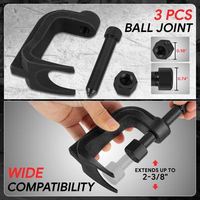 Adjustable Ball Joint Separator Tool set <br> Maximum Adjustable 2-3/8 In.